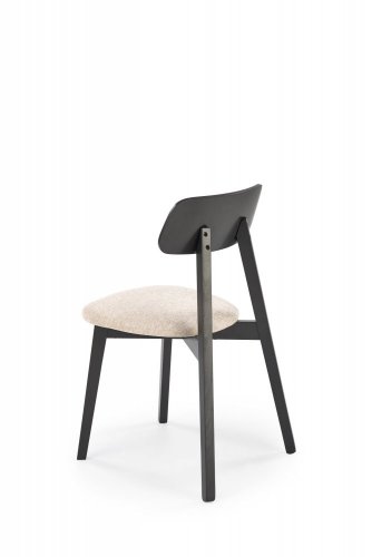 Jídelní židle HYLO (béžová/černá)