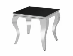 Konferenční stolek PRINCE B (černý/chrom)
