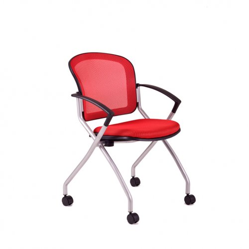 Konferenční židle Metis DK13 (červená)