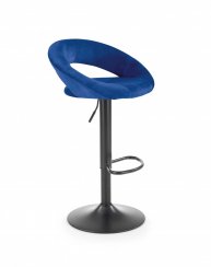 Barová židle H-102 (tmavě modrá)