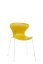Plastová židle ZOOM, žlutá