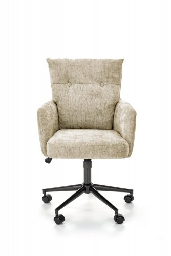 Kancelářská židle FLORES (černobéžová)