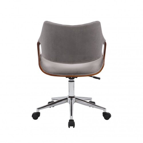 Kancelářská židle COLT (šedá, ořech)