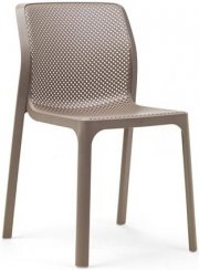 Židle Bit (hnědá), polypropylen