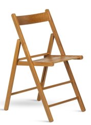 Skládací židle Roby (masivní sedák)