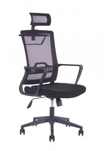 Kancelářská židle DENY (černý opěrák) - DOPRODEJ