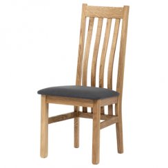 Jídelní židle C-2100 BR2 (dub/šedá)