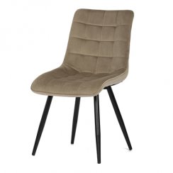 Jídelní židle CT-384 CAP4 (černá/krémová)