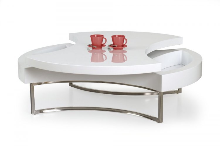 Konferenční stolek AUREA (bílý)