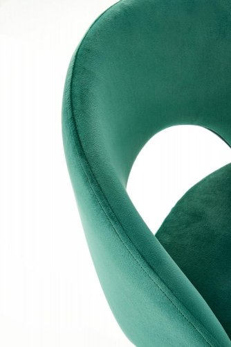Barová židle H-96 (tmavě zelená)