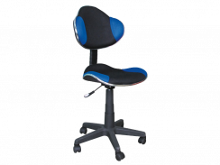 Dětská židle Q-G2 modrá/černá