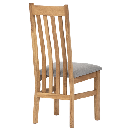 Jídelní židle C-2100 BR2 (dub/stříbrná)
