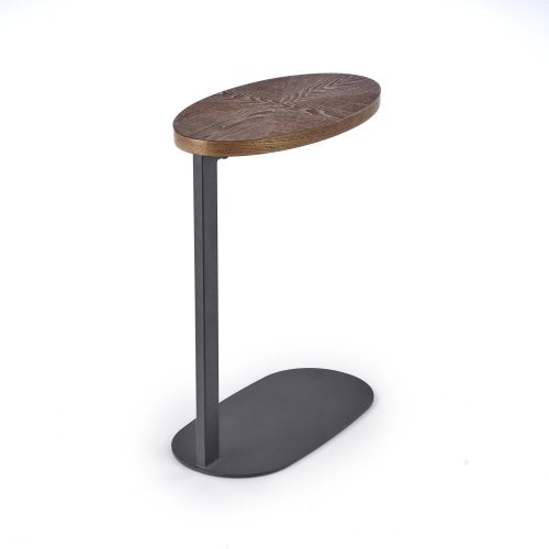 Konferenční stolek DELPHI (ořech/černá)
