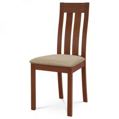 Jídelní židle BC-2602 TR3 (třešeň/béžová)
