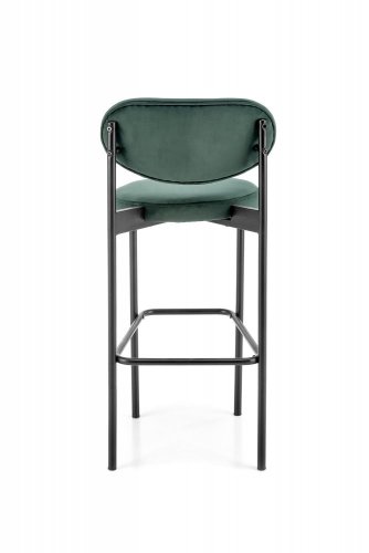 Barová židle H-108 (tmavě zelená)