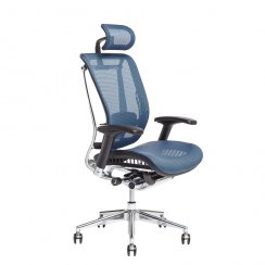 Kancelářská židle Lacerta IW 04 (modrá)