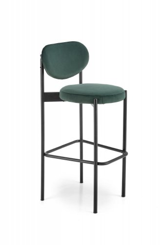 Barová židle H-108 (tmavě zelená)
