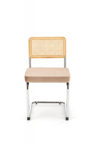 Konferenční židle K504 (béžová/přírodní)