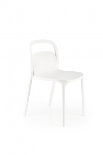 Zahradní židle K490, stohovatelná (bílá)