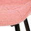 Jídelní židle CT-285 PINK2 (černá/růžová)