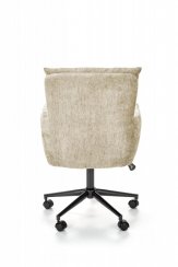 Kancelářská židle FLORES (černobéžová)