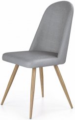 Jídelní židle K-214 (šedá-dub medový)