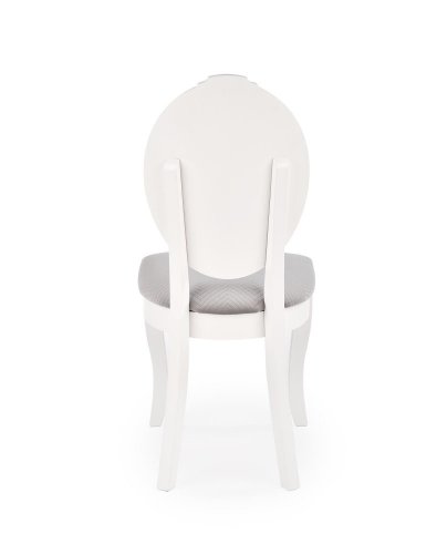 Jídelní židle VELO (bílá/šedá)
