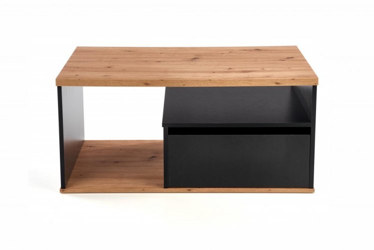 Konferenční stolek PANTERA (dub wotan/černý)
