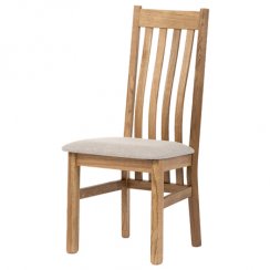 Jídelní židle C-2100 BR2 (dub/krémová)
