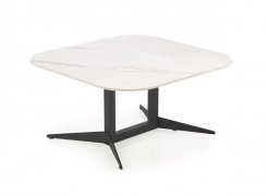 Konfernční stolek BORNA (bílý/černý)