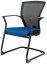Židle Merens Meeting BI204 (modrý sedák)
