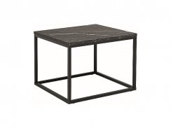 Konferenční stolek ROSSI B (černá efekt mramoru/matně černá)