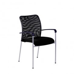 Konferenční židle Triton NET (černá)