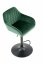 Barová židle H-103 (tmavě zelená)