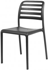 Židle Costa (antracitová), polypropylen