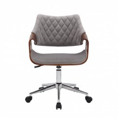 Kancelářská židle COLT (šedá, ořech)