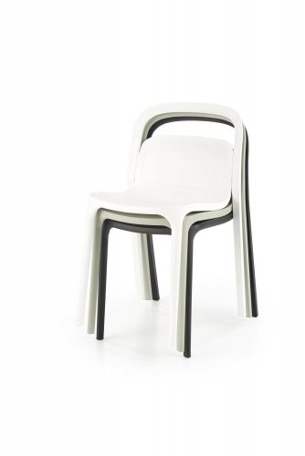 Zahradní židle K490, stohovatelná (černá)