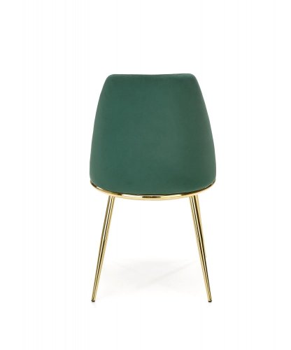 Jídelní židle K460 (tmavě zelená)