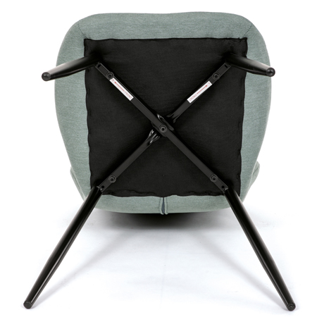 Jídelní židle CT-285 GRN2 (černá/zelená)