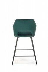 Barová židle H-107 (tmavě zelená)