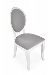 Jídelní židle VELO (bílá/šedá)