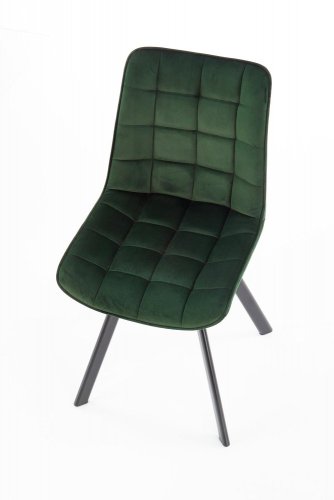 Jídelní židle K332 (tmavě zelená)