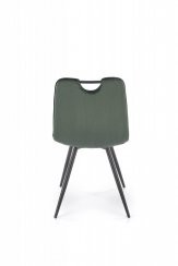 Jídelní židle K521 (tmavě zelená)
