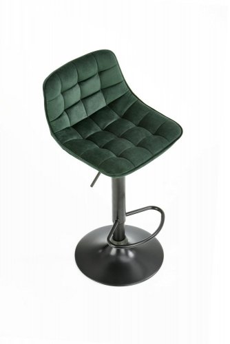 Barová židle H-95 (tmavě zelená)