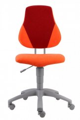 Rostoucí židle FUXO V-LINE SU46/SU29 (oranžová/vínová)