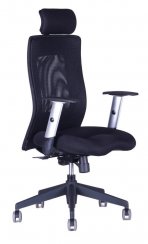 Kancelářská židle Calypso XL SP1 1111-1111 (černá/černá) - nast. OH
