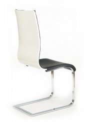 Jídelní židle K104 (černo-bílá)