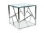 Konferenční stolek ESCADA B (sklo/stříbrná)