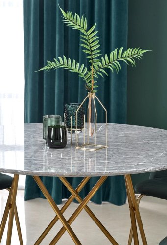 Jídelní stůl BONELLO (barva šedý mramor)