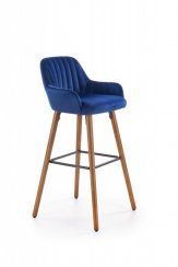 Barová židle H-93 (tmavě modrá)
